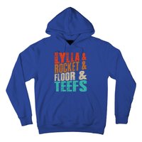 Lylla And Rocket And Floor And Teefs Funny Vintage Hoodie