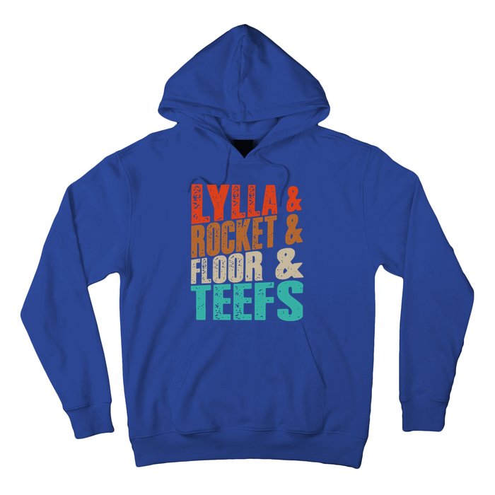 Lylla And Rocket And Floor And Teefs Funny Vintage Hoodie