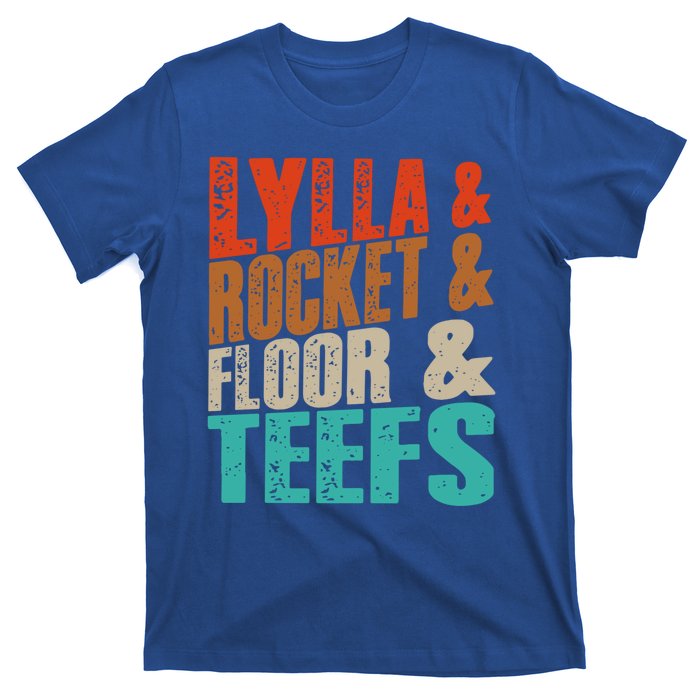 Lylla And Rocket And Floor And Teefs Funny Vintage T-Shirt