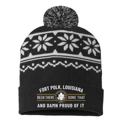 Louisiana Alumni Retro Gift USA-Made Snowflake Beanie