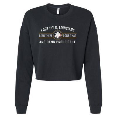 Louisiana Alumni Retro Gift Cropped Pullover Crew