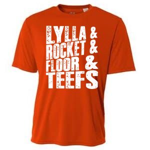 Lylla And Rocket And Floor And Teefs Funny Cooling Performance Crew T-Shirt