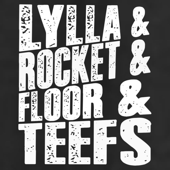Lylla And Rocket And Floor And Teefs Funny 25L Jumbo Tote