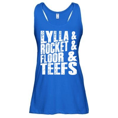 Lylla And Rocket And Floor And Teefs Funny Ladies Essential Flowy Tank