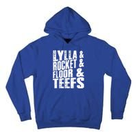 Lylla And Rocket And Floor And Teefs Funny Tall Hoodie