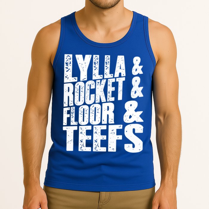 Lylla And Rocket And Floor And Teefs Funny Tank Top