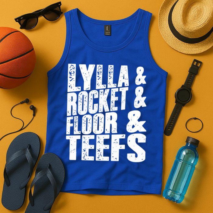 Lylla And Rocket And Floor And Teefs Funny Tank Top