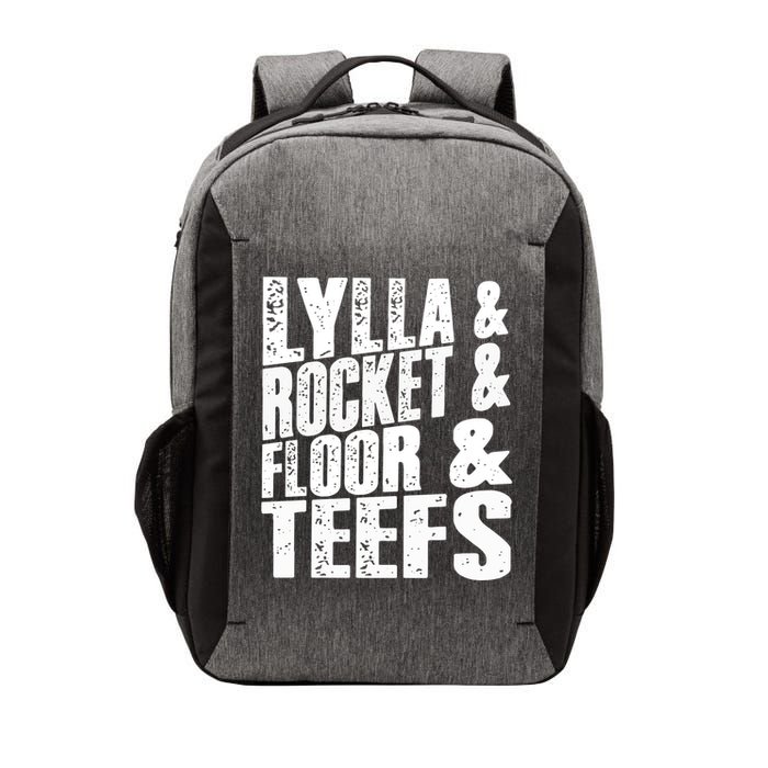 Lylla And Rocket And Floor And Teefs Funny Vector Backpack