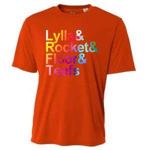 Lylla And Rocket And Floor And Teefs Funny Cooling Performance Crew T-Shirt