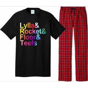 Lylla And Rocket And Floor And Teefs Funny Pajama Set