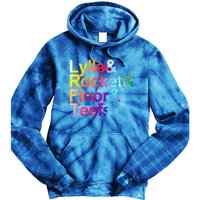 Lylla And Rocket And Floor And Teefs Funny Tie Dye Hoodie