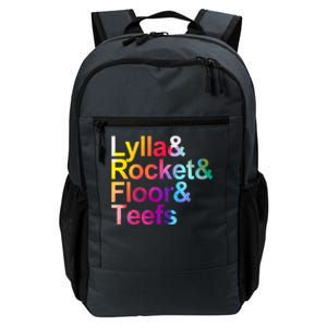 Lylla And Rocket And Floor And Teefs Funny Daily Commute Backpack