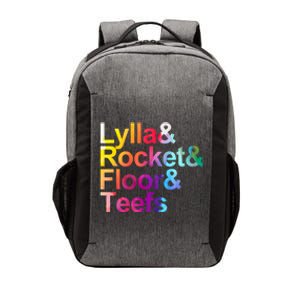 Lylla And Rocket And Floor And Teefs Funny Vector Backpack