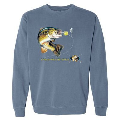 Largemouth Bass Garment-Dyed Sweatshirt