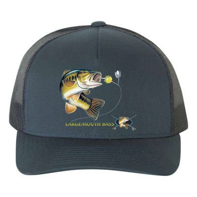 Largemouth Bass Yupoong Adult 5-Panel Trucker Hat