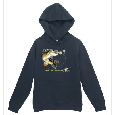 Largemouth Bass Urban Pullover Hoodie