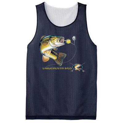 Largemouth Bass Mesh Reversible Basketball Jersey Tank