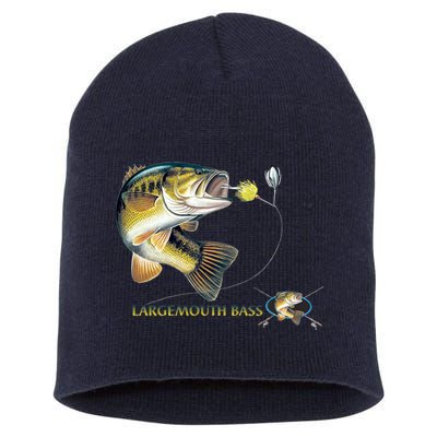 Largemouth Bass Short Acrylic Beanie