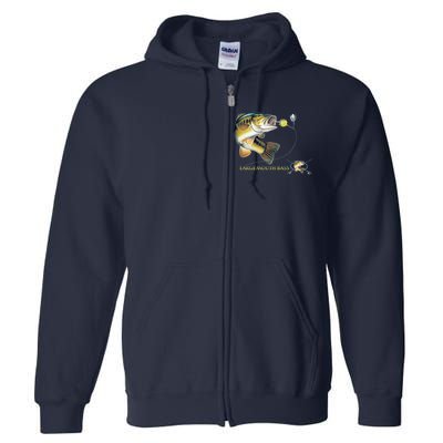 Largemouth Bass Full Zip Hoodie