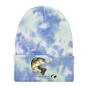 Largemouth Bass Tie Dye 12in Knit Beanie