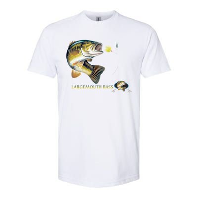 Largemouth Bass Softstyle CVC T-Shirt