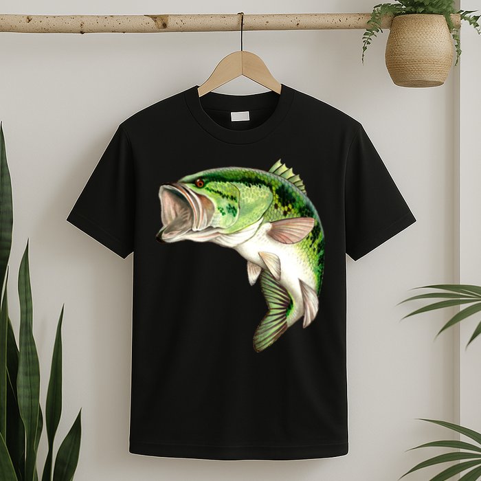 Largemouth Bass Swimming T-Shirt
