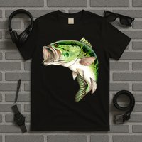 Largemouth Bass Swimming T-Shirt