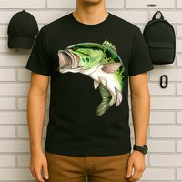 Largemouth Bass Swimming T-Shirt