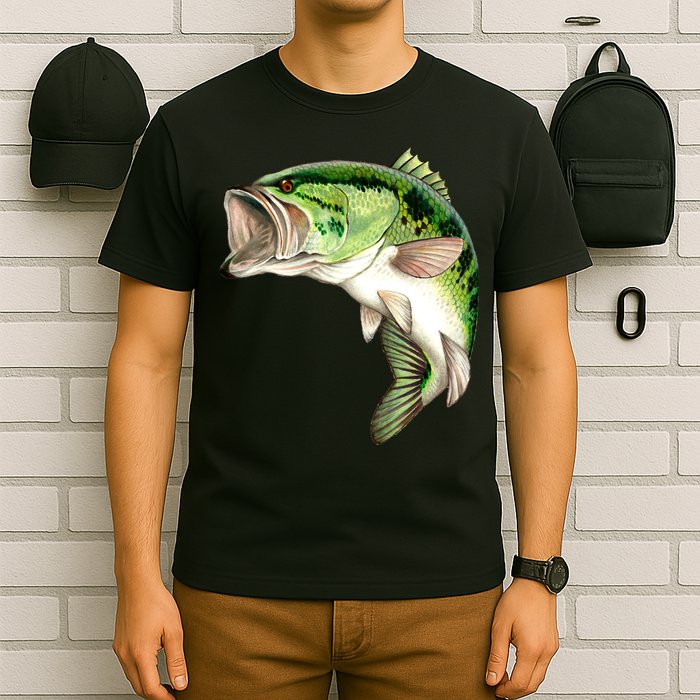 Largemouth Bass Swimming T-Shirt