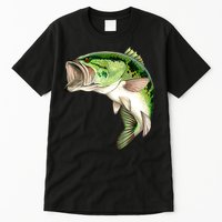 Largemouth Bass Swimming Tall T-Shirt