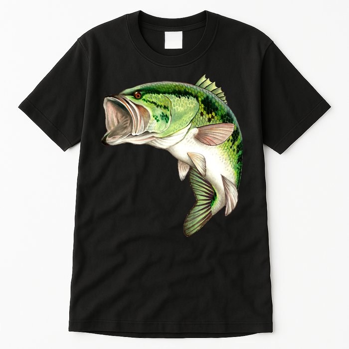 Largemouth Bass Swimming Tall T-Shirt