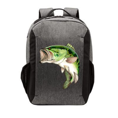 Largemouth Bass Swimming Vector Backpack