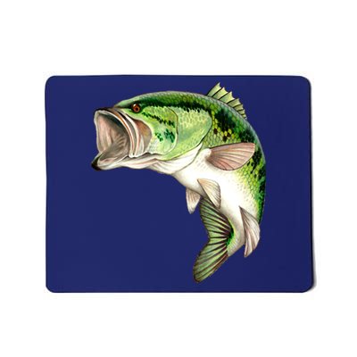 Largemouth Bass Swimming Mousepad