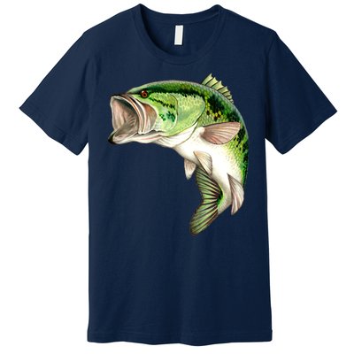 Largemouth Bass Swimming Premium T-Shirt