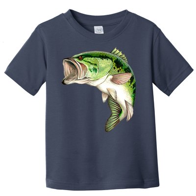 Largemouth Bass Swimming Toddler T-Shirt