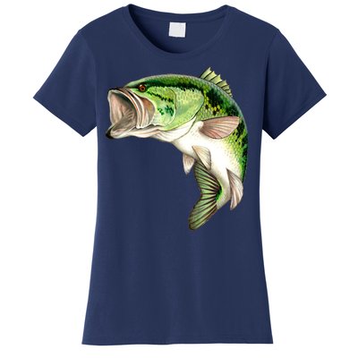 Largemouth Bass Swimming Women's T-Shirt