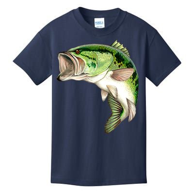 Largemouth Bass Swimming Kids T-Shirt