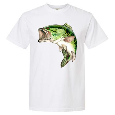 Largemouth Bass Swimming Garment-Dyed Heavyweight T-Shirt