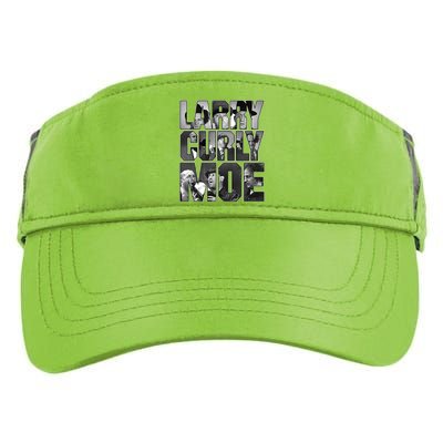 Larry Curly Moe Three Stooges Adult Drive Performance Visor