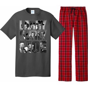 Larry Curly Moe Three Stooges Pajama Set