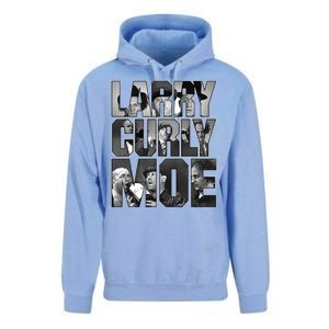 Larry Curly Moe Three Stooges Unisex Surf Hoodie