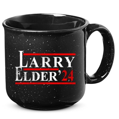 Larry Elder 2024 Vintage Campaign Election 15oz Campfire Ceramic Mug