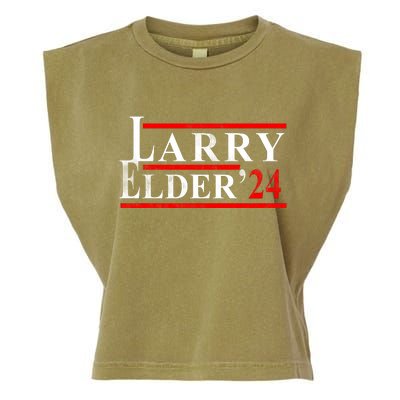 Larry Elder 2024 Vintage Campaign Election Garment-Dyed Women's Muscle Tee