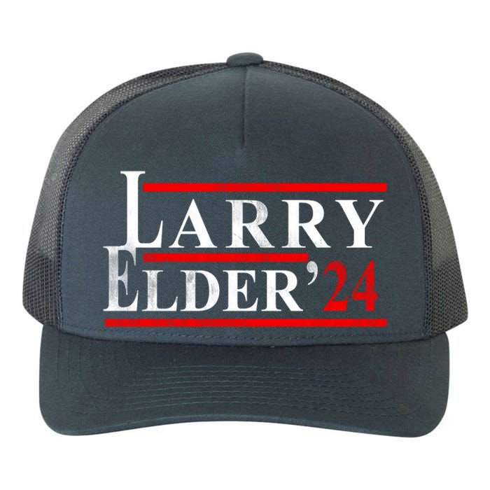 Larry Elder 2024 Vintage Campaign Election Yupoong Adult 5-Panel Trucker Hat