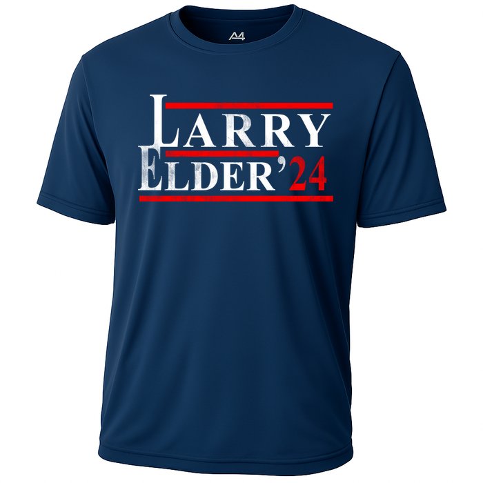 Larry Elder 2024 Vintage Campaign Election Cooling Performance Crew T-Shirt