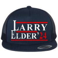 Larry Elder 2024 Vintage Campaign Election Flat Bill Trucker Hat