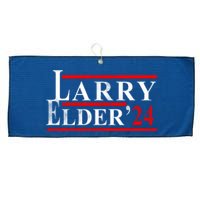 Larry Elder 2024 Vintage Campaign Election Large Microfiber Waffle Golf Towel