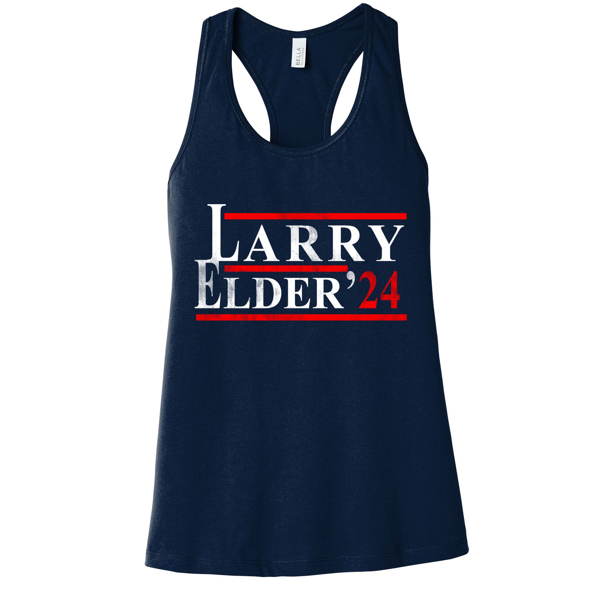 Larry Elder 2024 Vintage Campaign Election Womens Tank Top