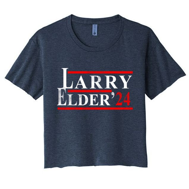 Larry Elder 2024 Vintage Campaign Election Crop Top