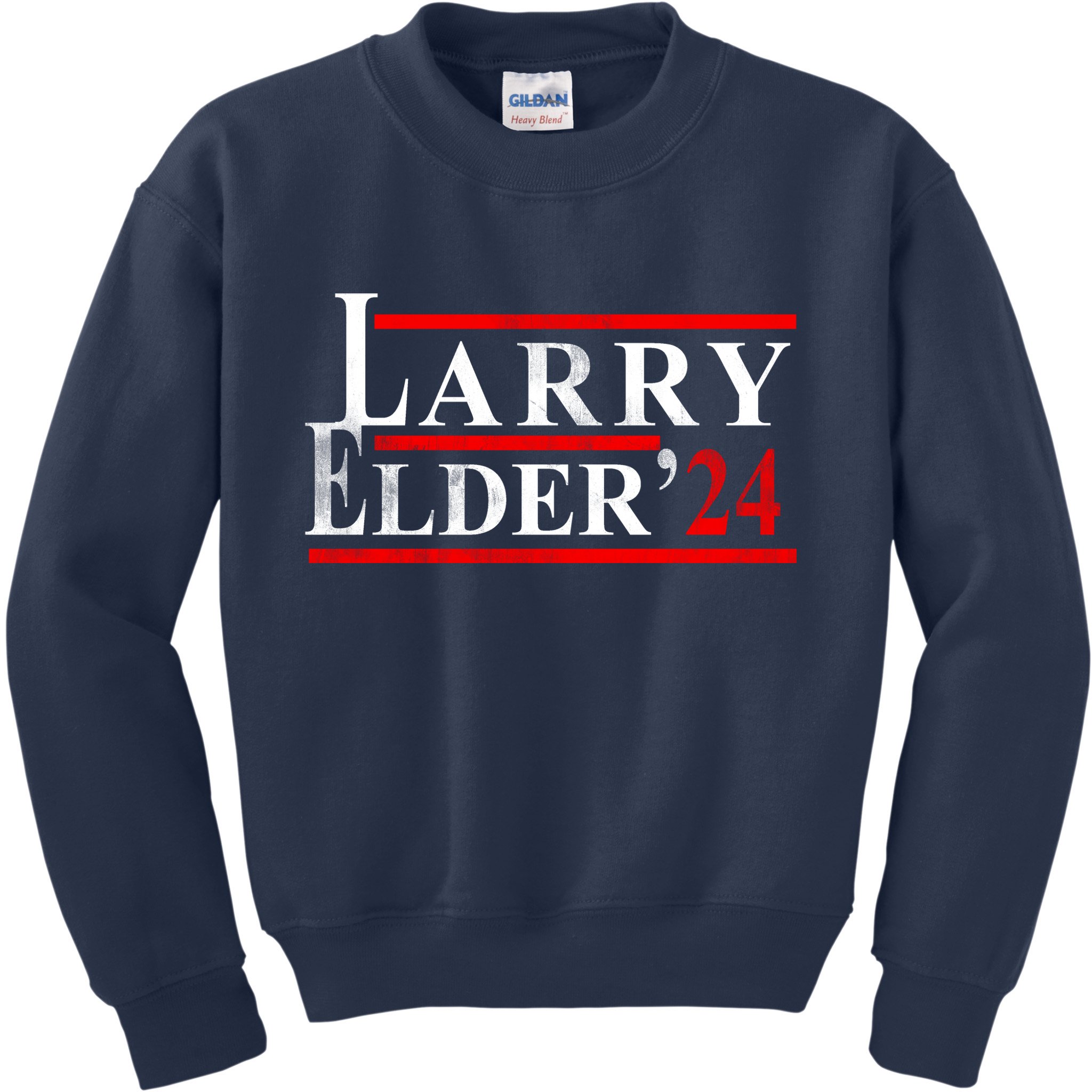Larry Elder 2024 Vintage Campaign Election Kids Sweatshirt
